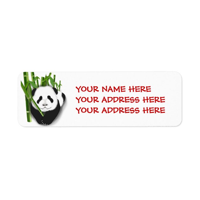panda cubwithbamboo1, VOTRE NOM ICI VOTRE ADRESSE. (Devant)