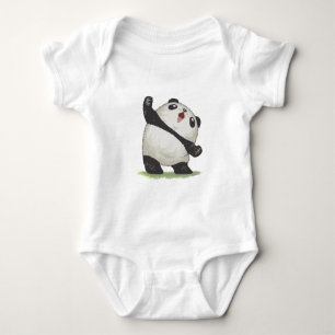 Panda Cute Design Baby Jersey Bodysuit