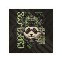 Panda Cyborg Ops – Futuristic Cybernetic Panda 