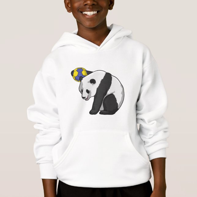 Panda dans les sports de handball (Devant)
