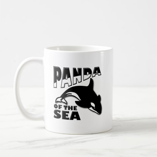 Panda de la Mer Mug Drôle (Gauche)