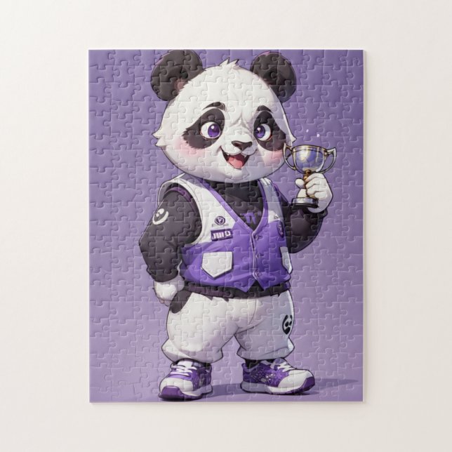 Panda de puzzle enfants (Vertical)