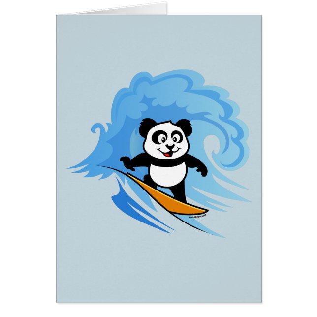 Panda de surf (Devant)