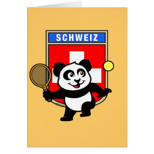 Panda de tennis Suisse