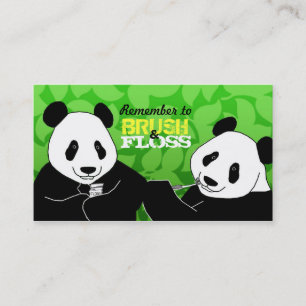 Panda Dentist Business Cards