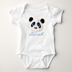 Panda Design Baby Bodysuit