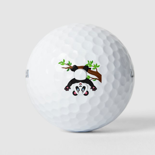 Panda design golf balls (Front)