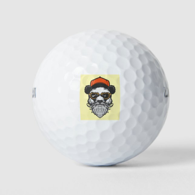Panda design golf balls (Front)