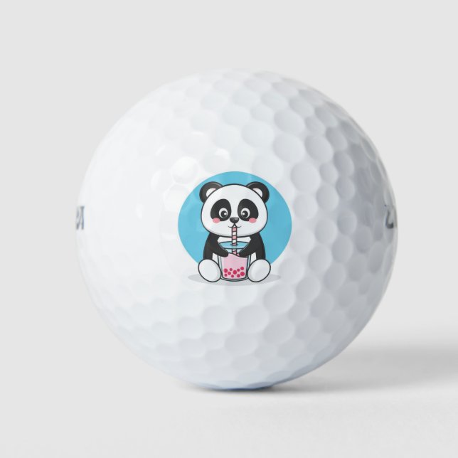 Panda design golf balls (Front)