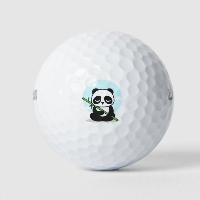 Panda design golf balls (Front)