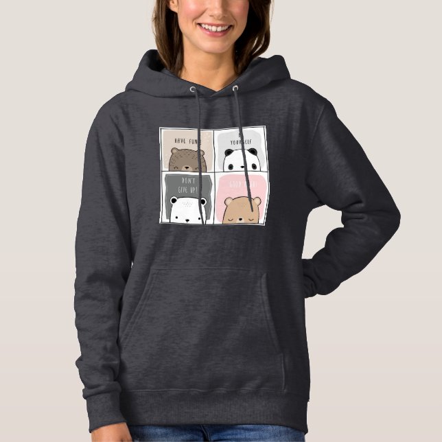 Panda design Hoodie (Front)
