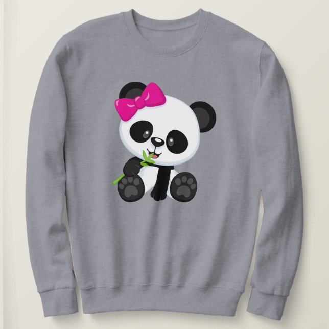Panda design  Sweatshirt (Design Front)