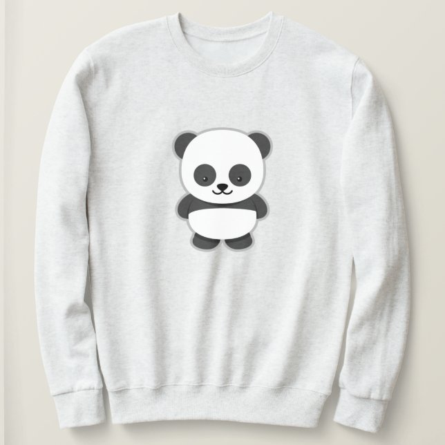 Panda design  Sweatshirt (Design Front)