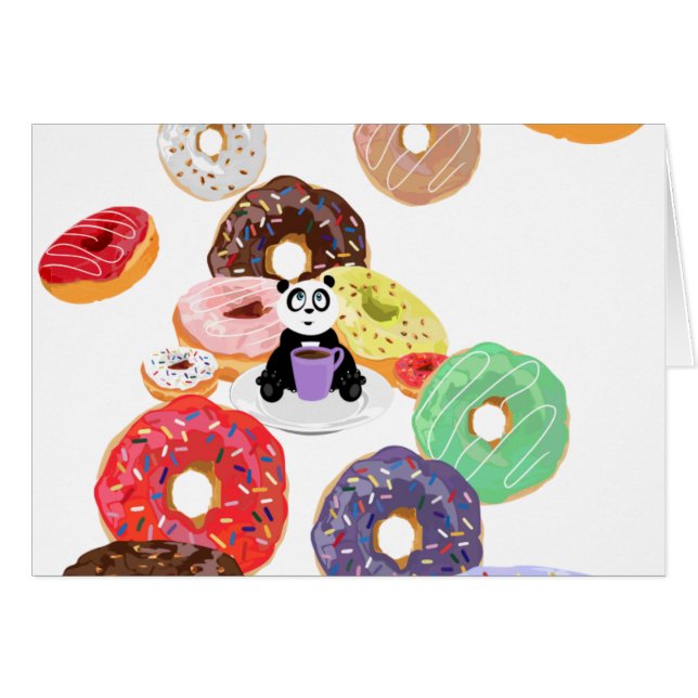 Panda & Doughnuts (Front Horizontal)