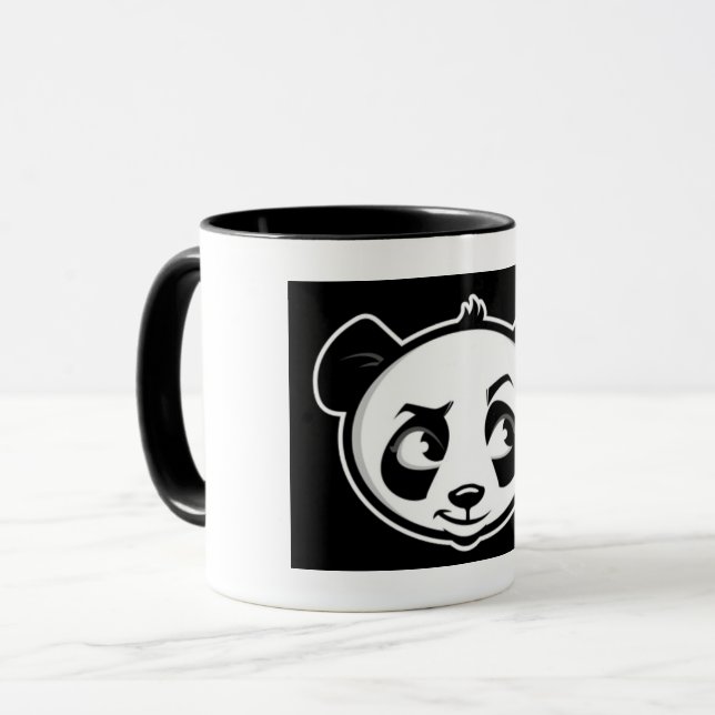 Panda Drop Mug (Front Left)