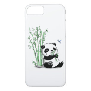 Panda Eating Bamboo Case-Mate iPhone Case