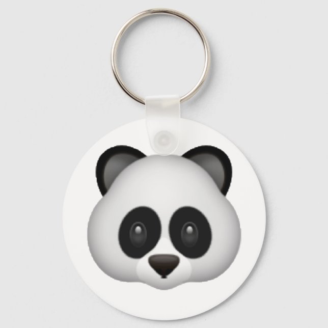 Panda - Emoji Keychain (Front)