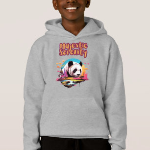 Panda en couleur : Panda vibre dans son habitat