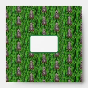Panda - Enveloppe Carrée