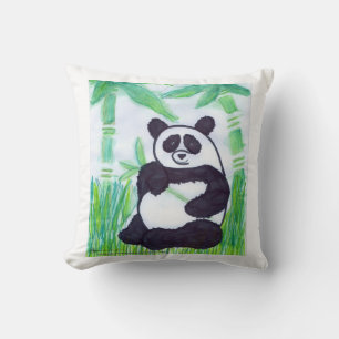 Panda et Bambou Coussin américain MoJo