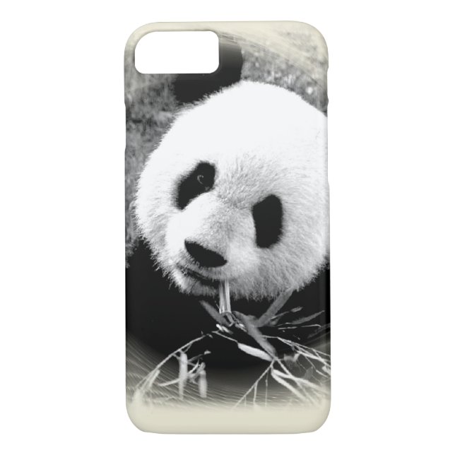 Panda Eyes iPhone 7 Case (Back)