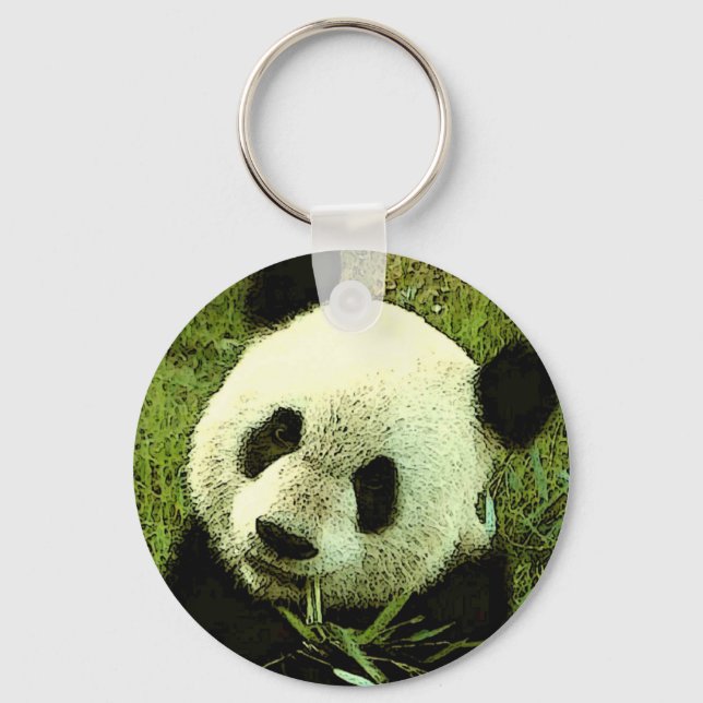 Panda Eyes Key Chains (Front)