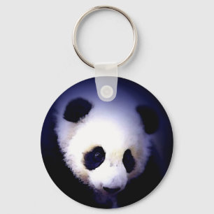Panda Face Keychain