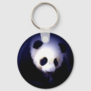 Panda Face Keychain