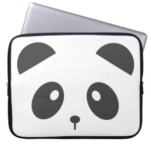 Panda Face Laptop Case