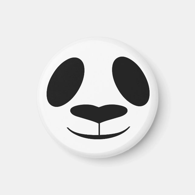 Panda Face Magnet (Front)