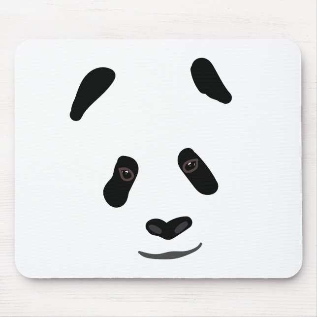Panda Face Mouse Pad (Front)