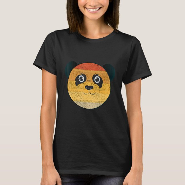 Panda Face T-Shirt (Front)