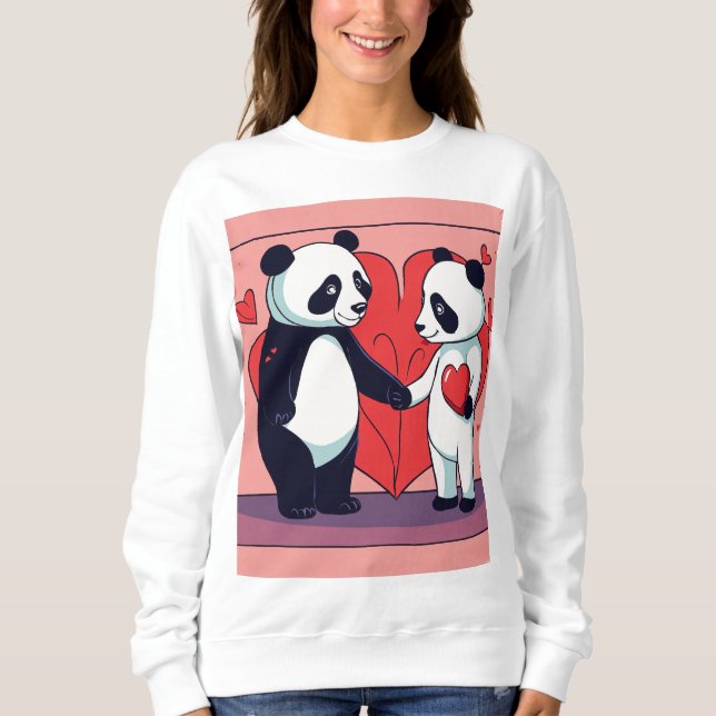 Panda Family  Sweatshirt (Front)