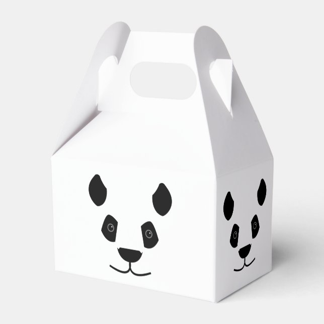 Panda Favor Box (Back Side)