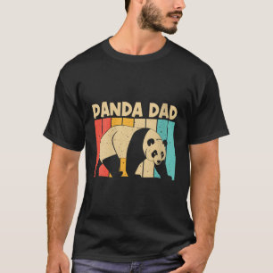 Panda For Dad Father Panda Bear Animal T-Shirt