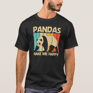 Panda For Men Women Panda Bear Animal T-Shirt