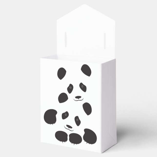 Panda Friendship Favor Box (Opened)