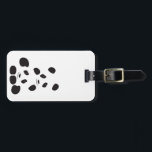Panda Friendship Luggage Tag<br><div class="desc">Funny illustration panda friendship. Customizable background colour (except black).</div>