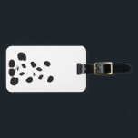Panda Friendship Luggage Tag<br><div class="desc">Funny illustration panda friendship. Customizable background colour (except black).</div>