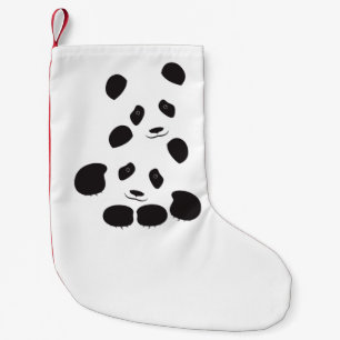Panda Friendship Small Christmas Stocking