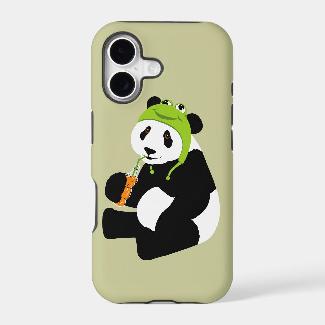 Panda Frog Hat iphone 5 (Back)
