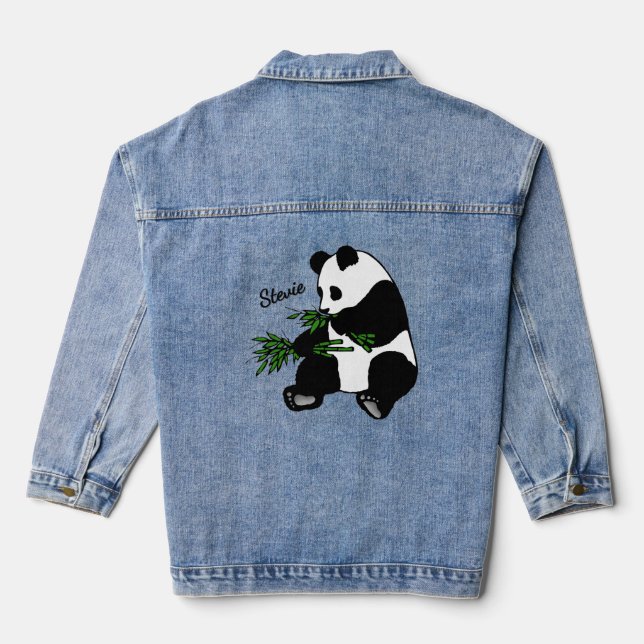Panda géant mange nom bambou   (Verso)