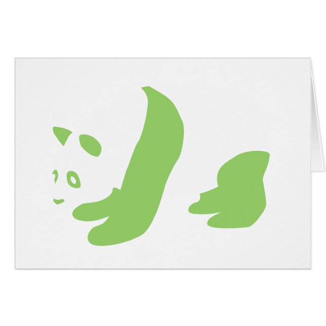 Panda (Green) (Front Horizontal)
