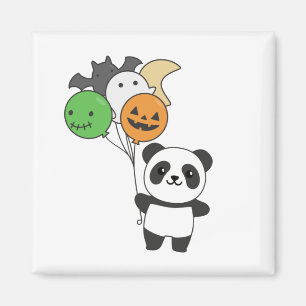 Panda Halloween Balloons For Kids Cute Pandas Magnet