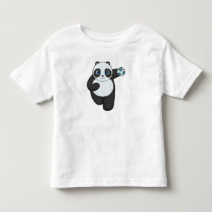 Panda Handball player Handball Toddler T-shirt