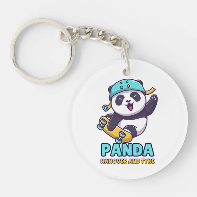 Panda hanover keychain (Front)