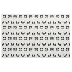 panda head fabric