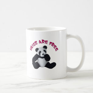 Panda hug coffee mug