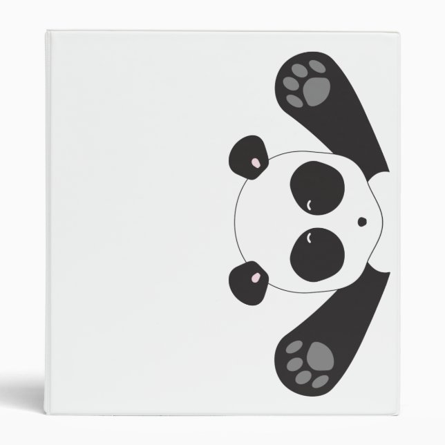 Panda Hugs Binder (Front)