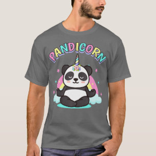 Panda I Pandacorn I Unicorn Bear Giant Panda Panda T-Shirt